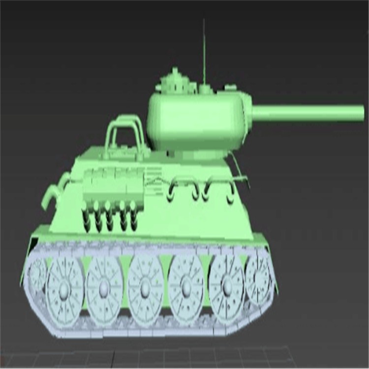 武山充气军用坦克模型